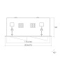 ART-E-205 х2 LED светильник карданный Downlight   -  Встраиваемые светильники 